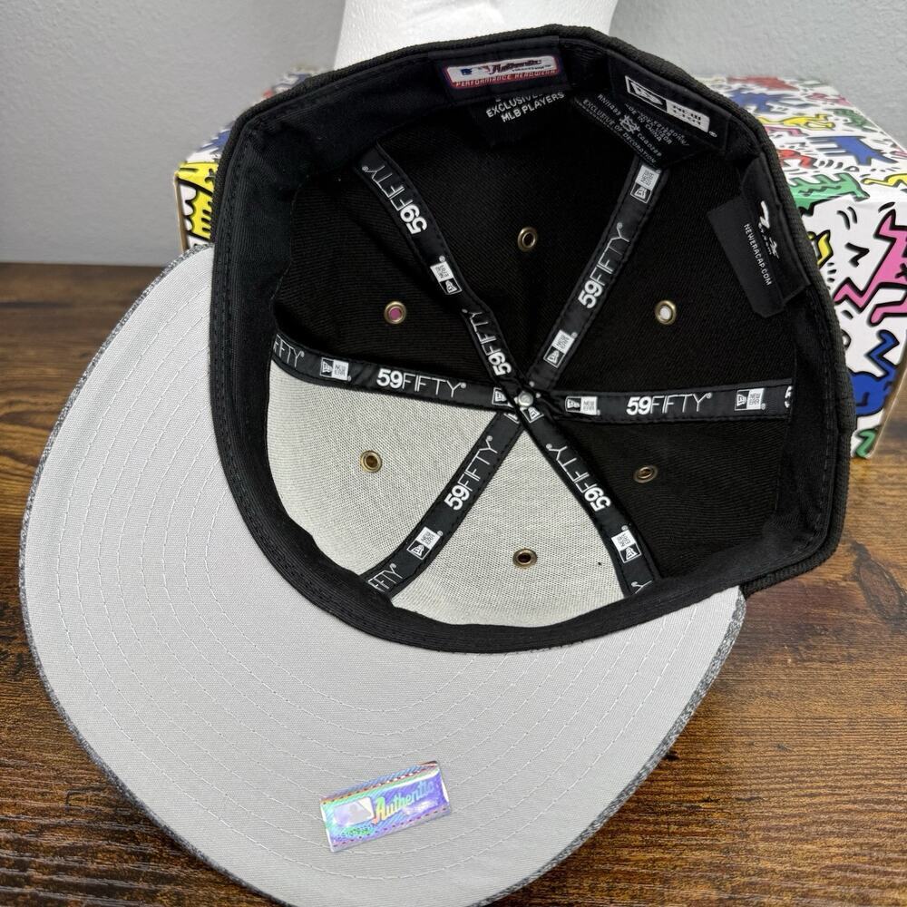 Chicago White Sox Hat Cap Men's Fitted 7 1/4 New Era 2016 ALL STAR GAME Black - Picture 6 of 8